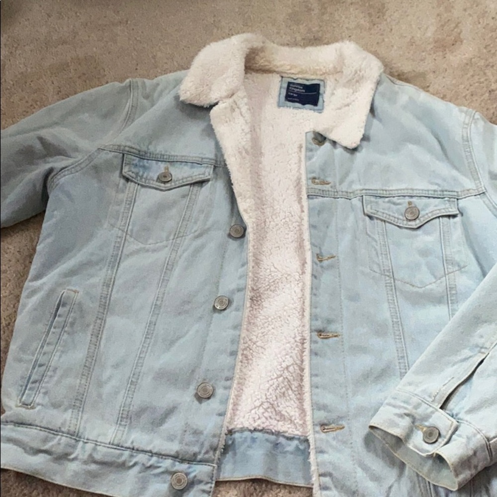 Sherpa lined Jean jacket